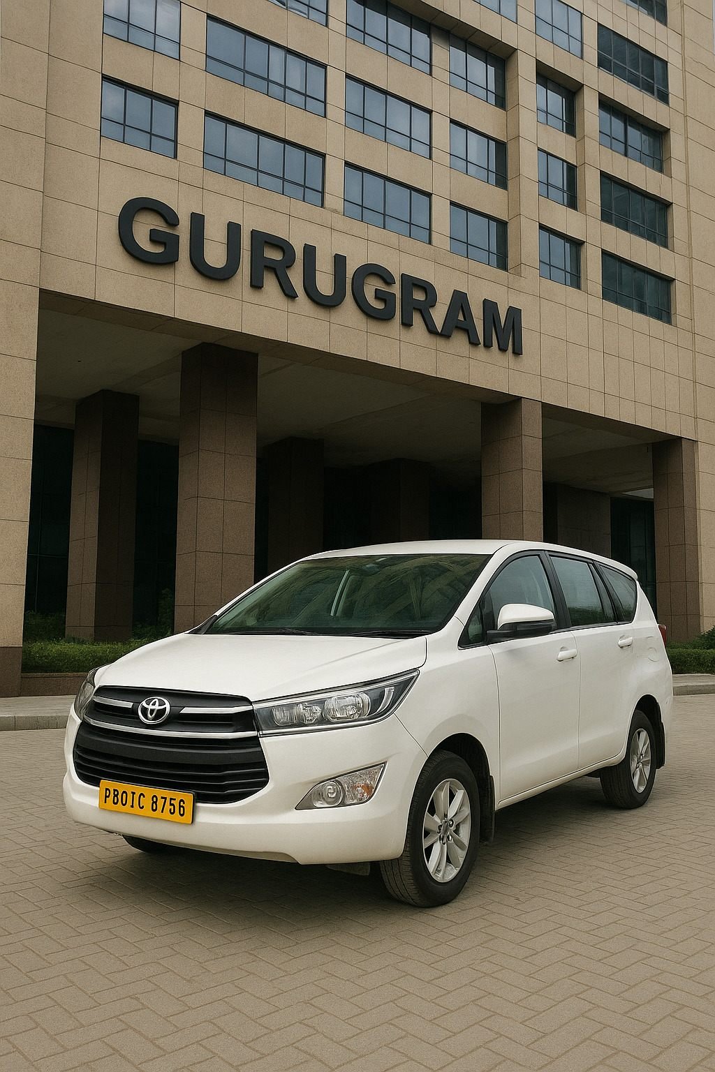 Zirakpur to Gurugram Taxi @ ₹2799 | One Way & Round Trip Cab – ZipZap Taxi