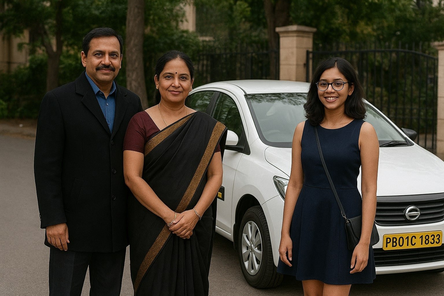 Round Trip Taxi from Zirakpur to – Affordable Outstation & Local Cab Service