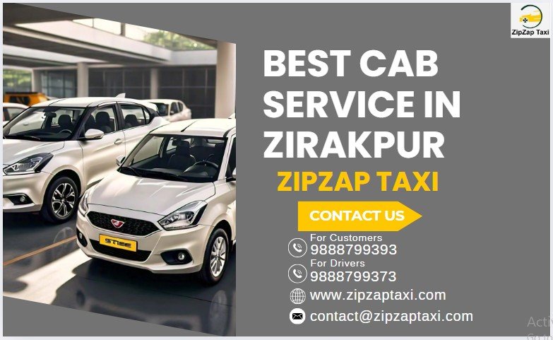 Best Cab Service in Zirakpur for Local & Outstation Travel