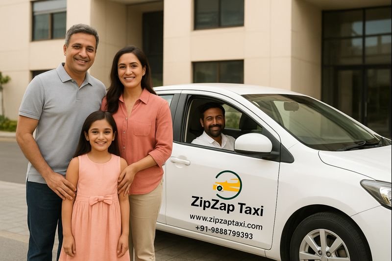Book Outstation Taxi Service in Dhakoli – Safe Rides, AC Cabs & ₹500 OFF | ZipZap Taxi