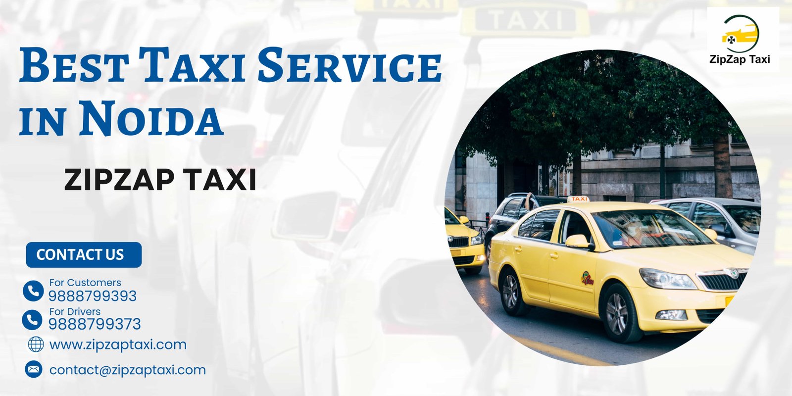 Taxi Service in Noida: Reliable Travel with ZipZap Taxi