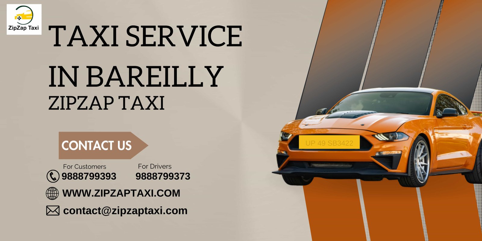 Taxi Service in Bareilly: Convenient Rides with ZipZap Taxi