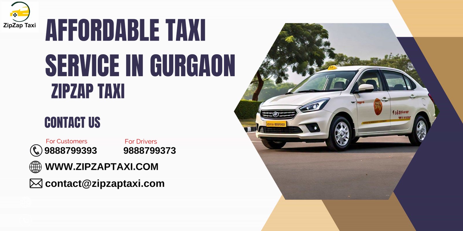 Find Affordable Taxi Service in Gurgaon: ZipZap Taxi