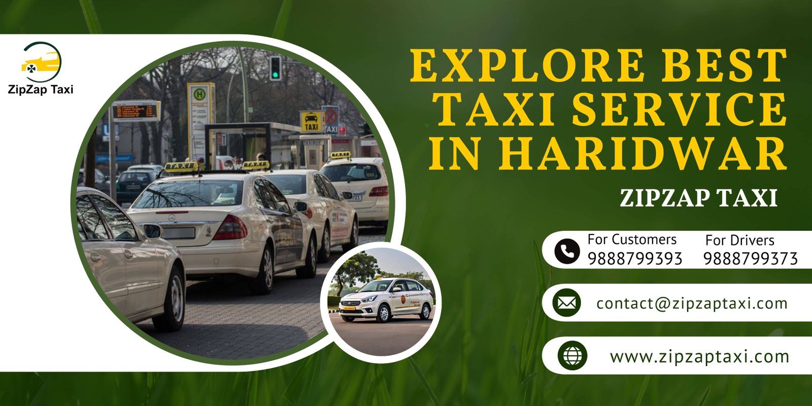 Explore Best Taxi Service in Haridwar with ZipZap Taxi