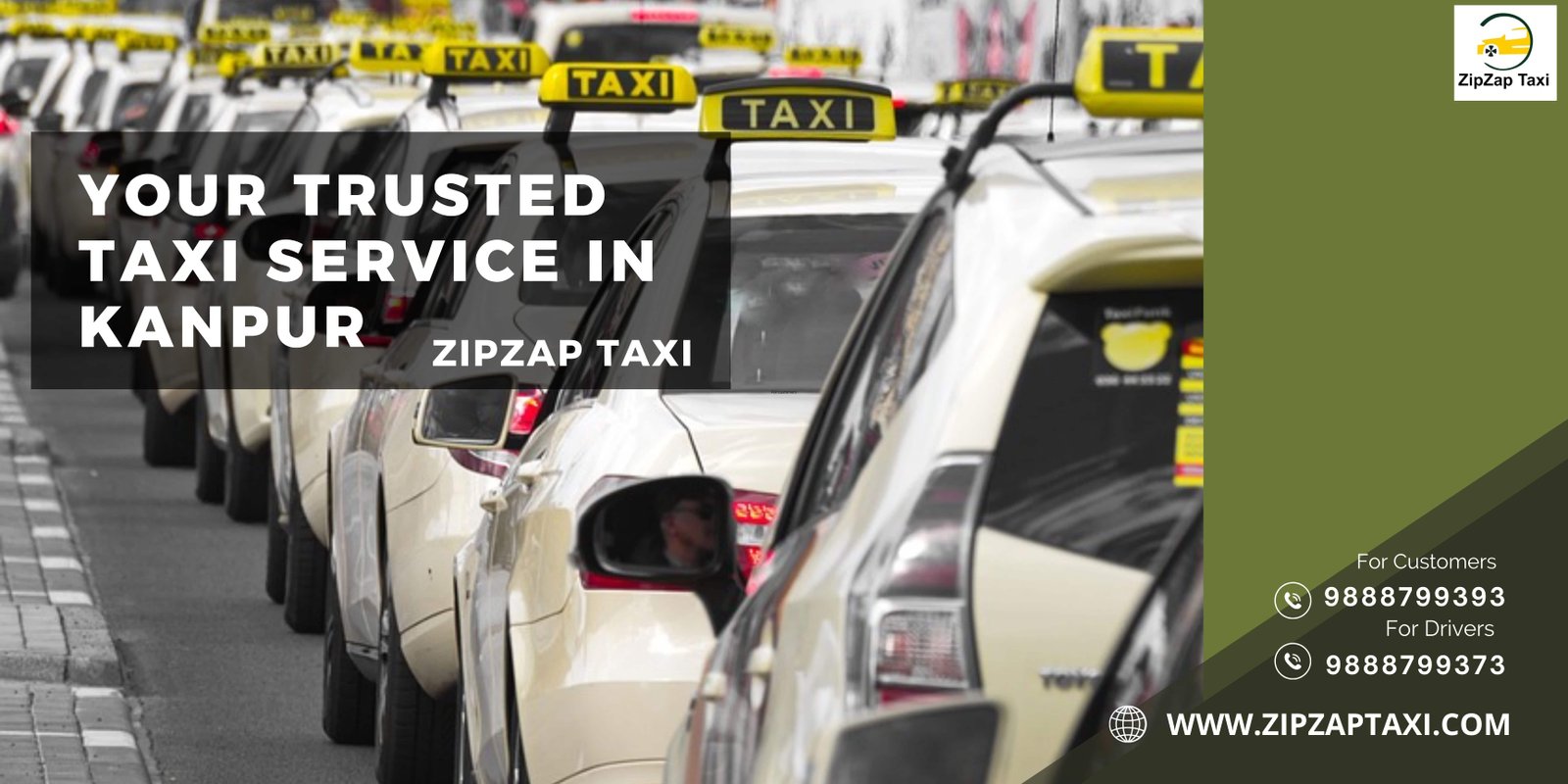 ZipZap Taxi: Your Trusted Taxi Service in Kanpur