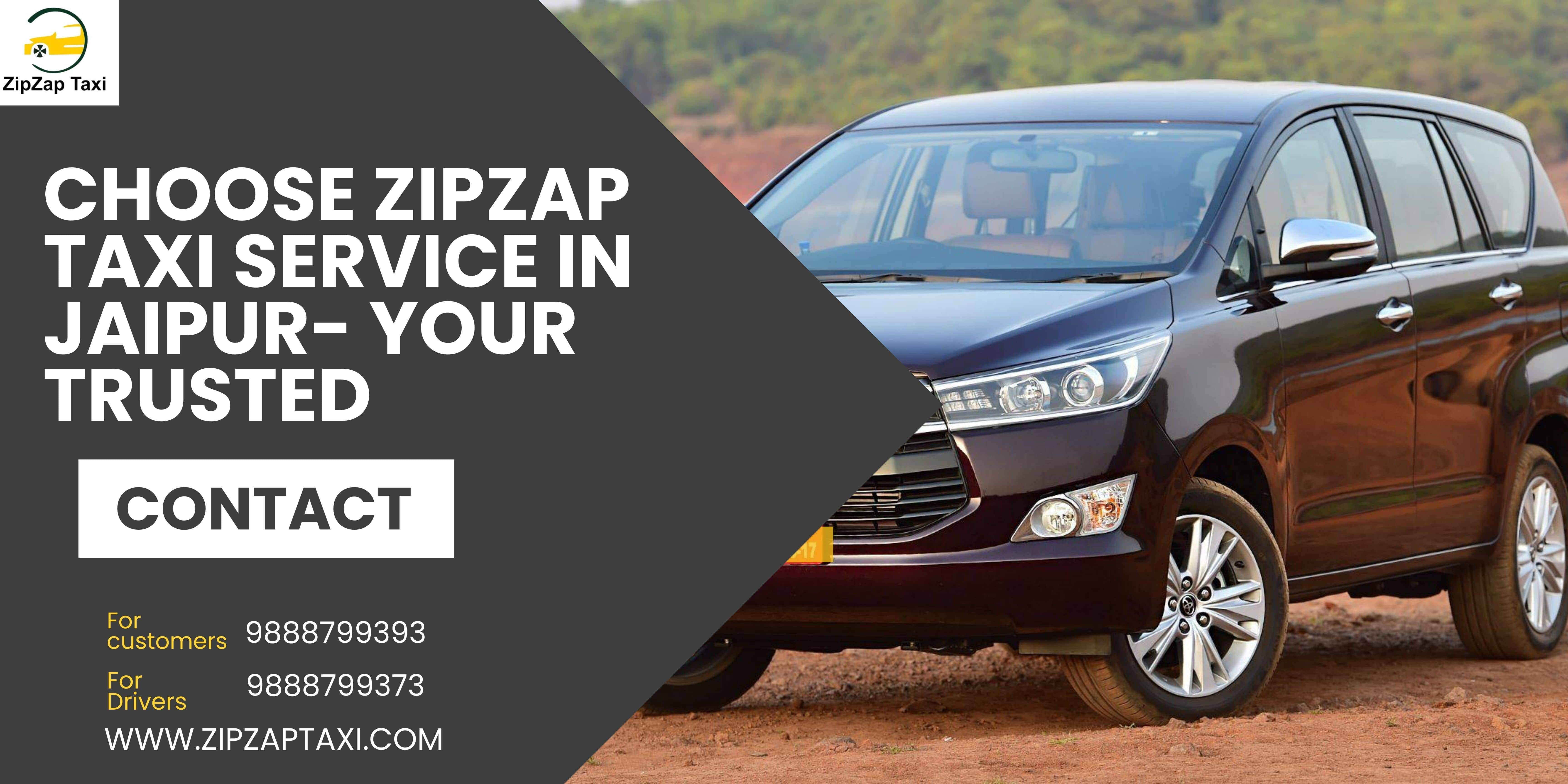 ZipZap Taxi – Your Trusted Taxi Service in Jaipur