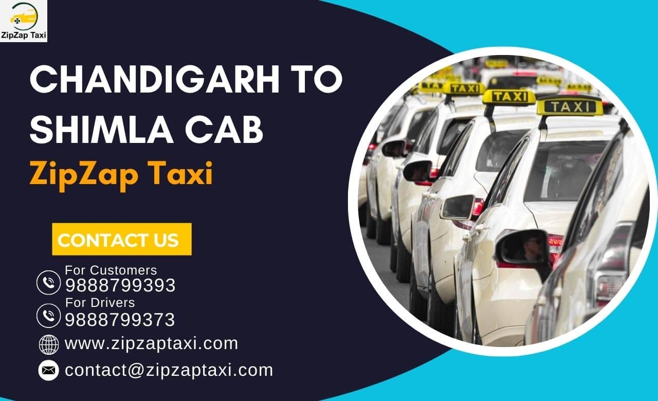 Book Your Chandigarh to Shimla Cab with ZipZap Taxi Service