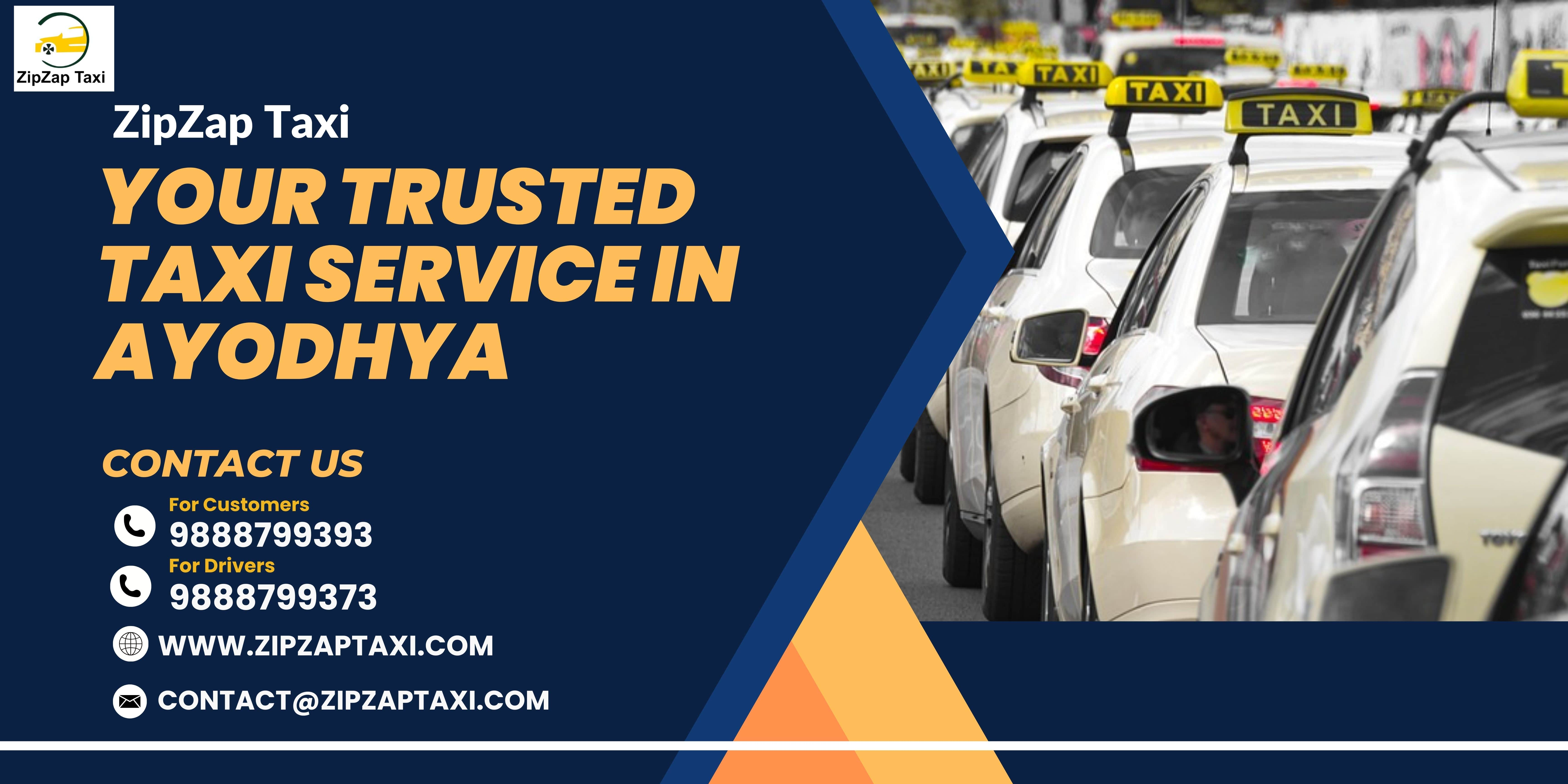 ZipZap Taxi: Your Trusted Taxi Service in Ayodhya