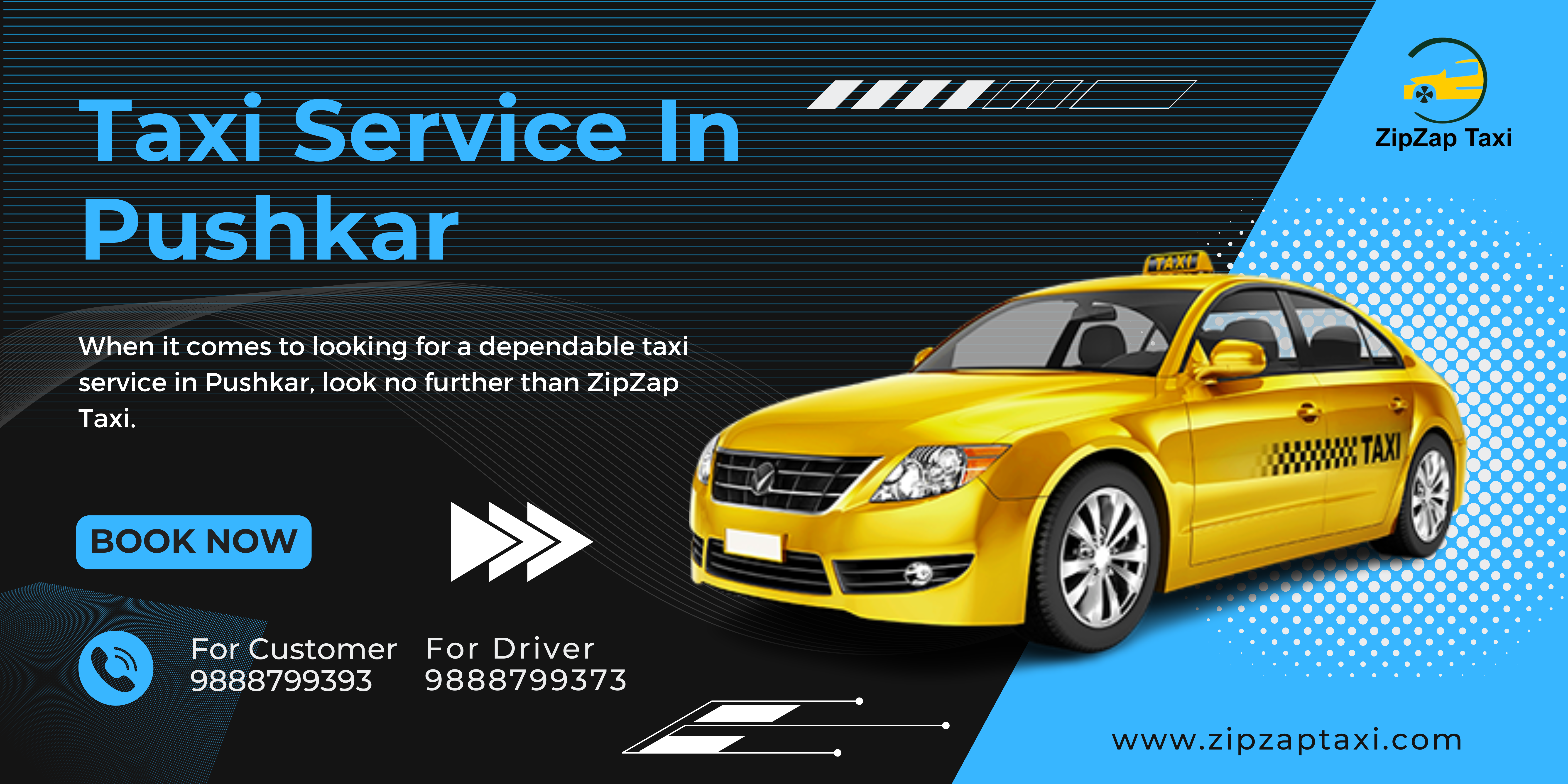 Discover Reliable Taxi Service in Pushkar: ZipZap Taxi